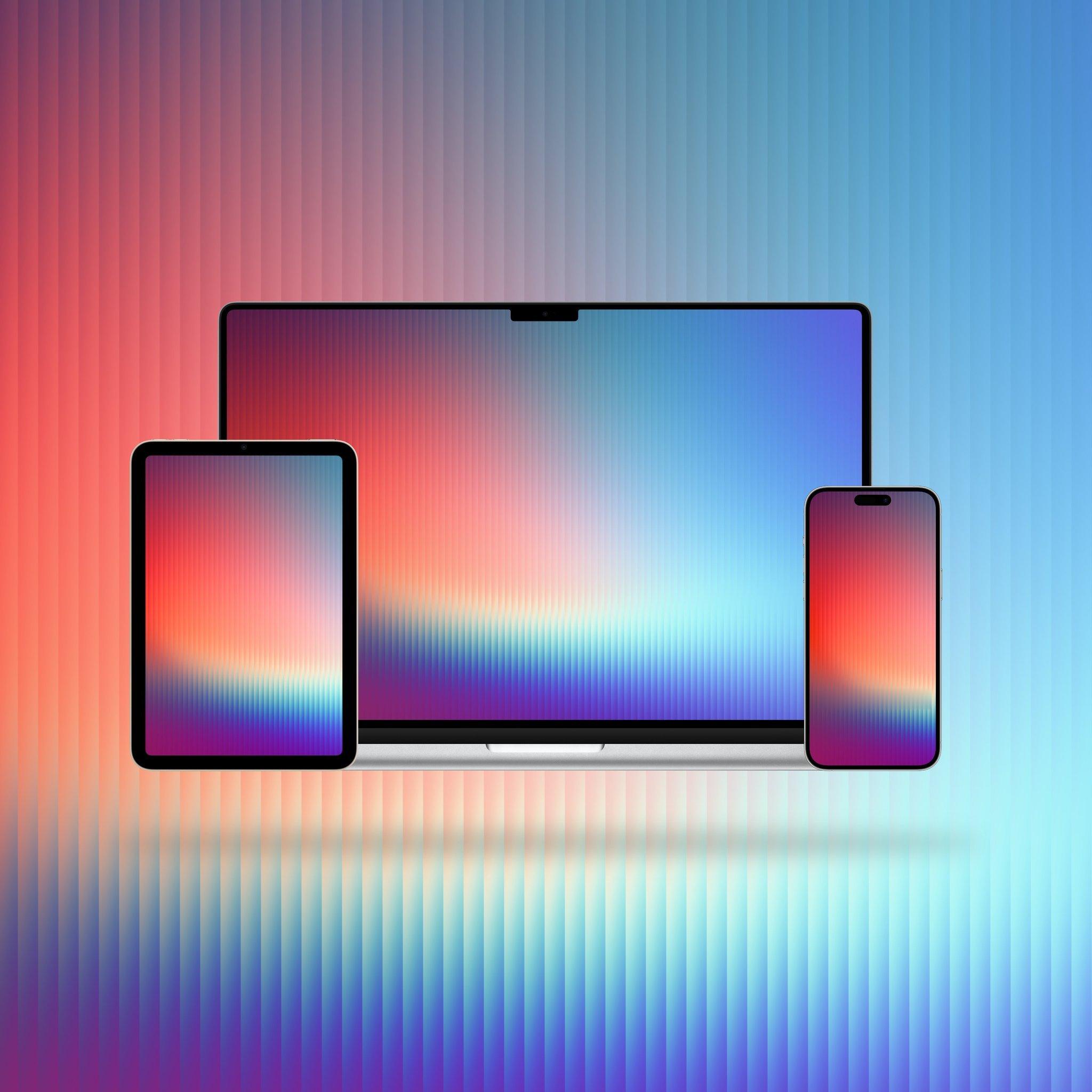 渐变色壁纸更新twi.BasicAppleGuy 