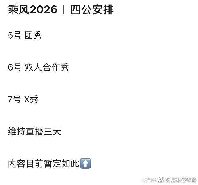 浪姐四公又要直播三天三公连播三天还没缓过来，四公又开启三日直播模式，姐姐们高强度