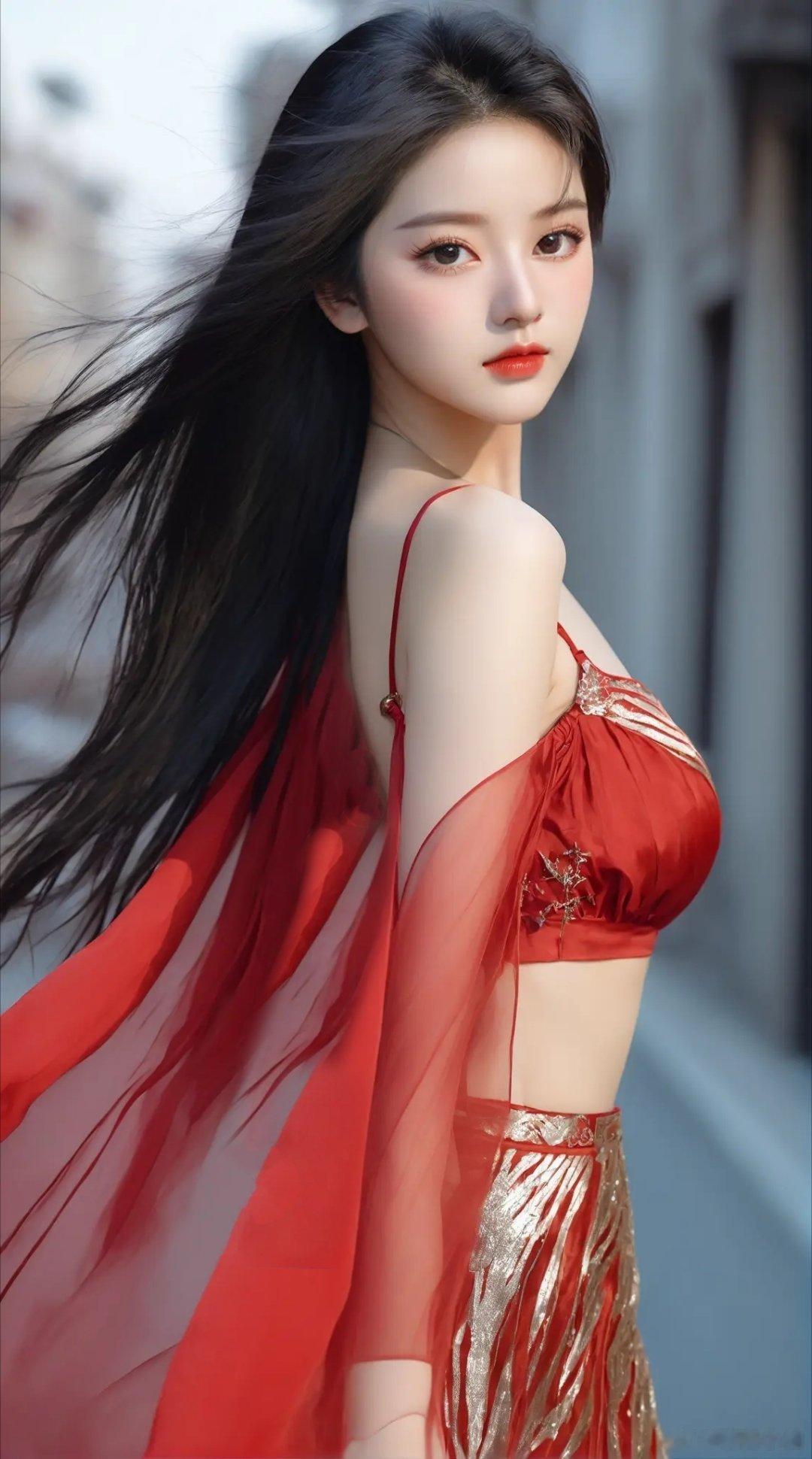 街拍也要自信，踏着模特的步伐也要试试#自信##模特##步伐# ​​​