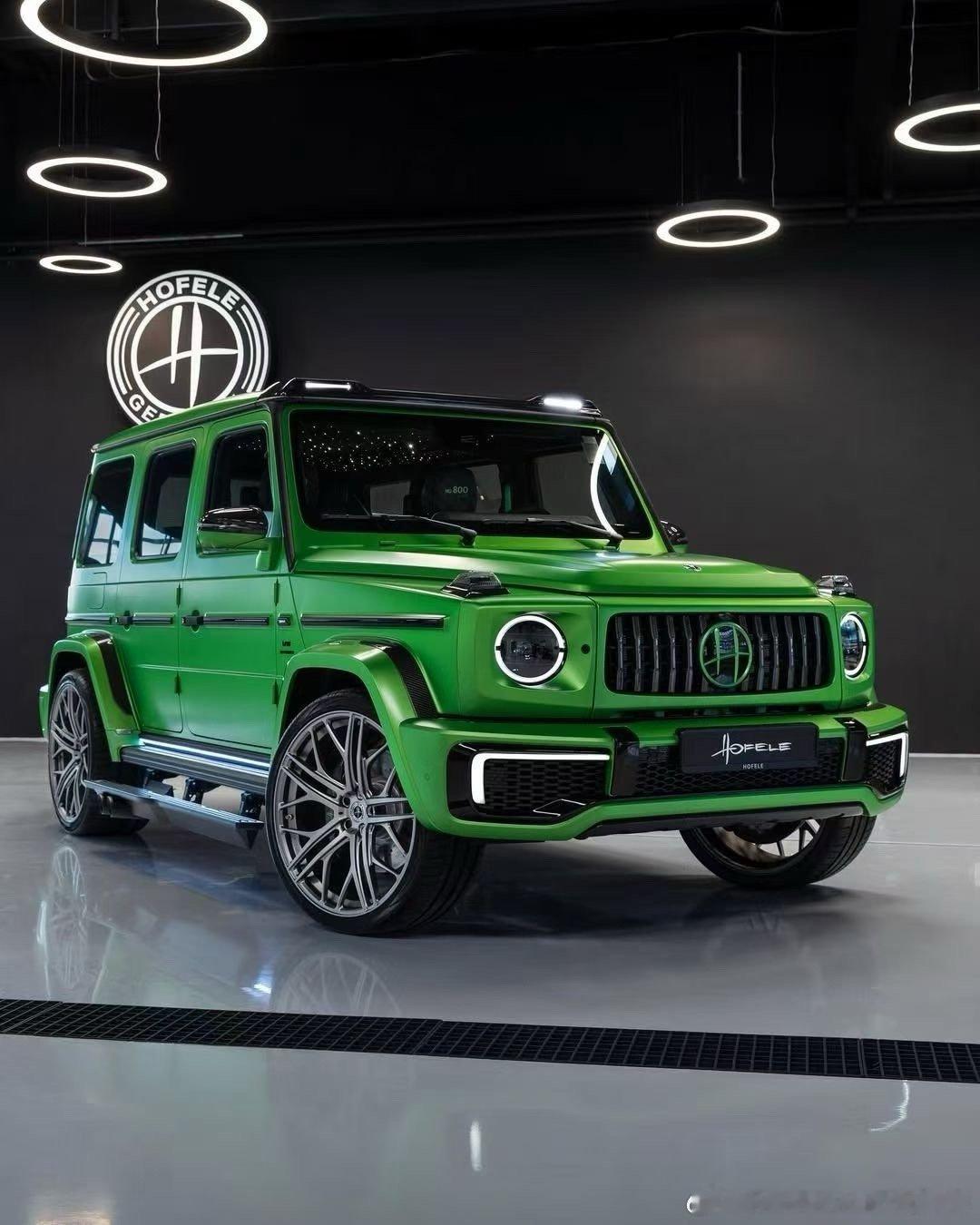 最美不过高定G，来自德国赫菲勒，飞机涡轮全碳纤维备胎罩，源起赫菲勒老爷子一百多年