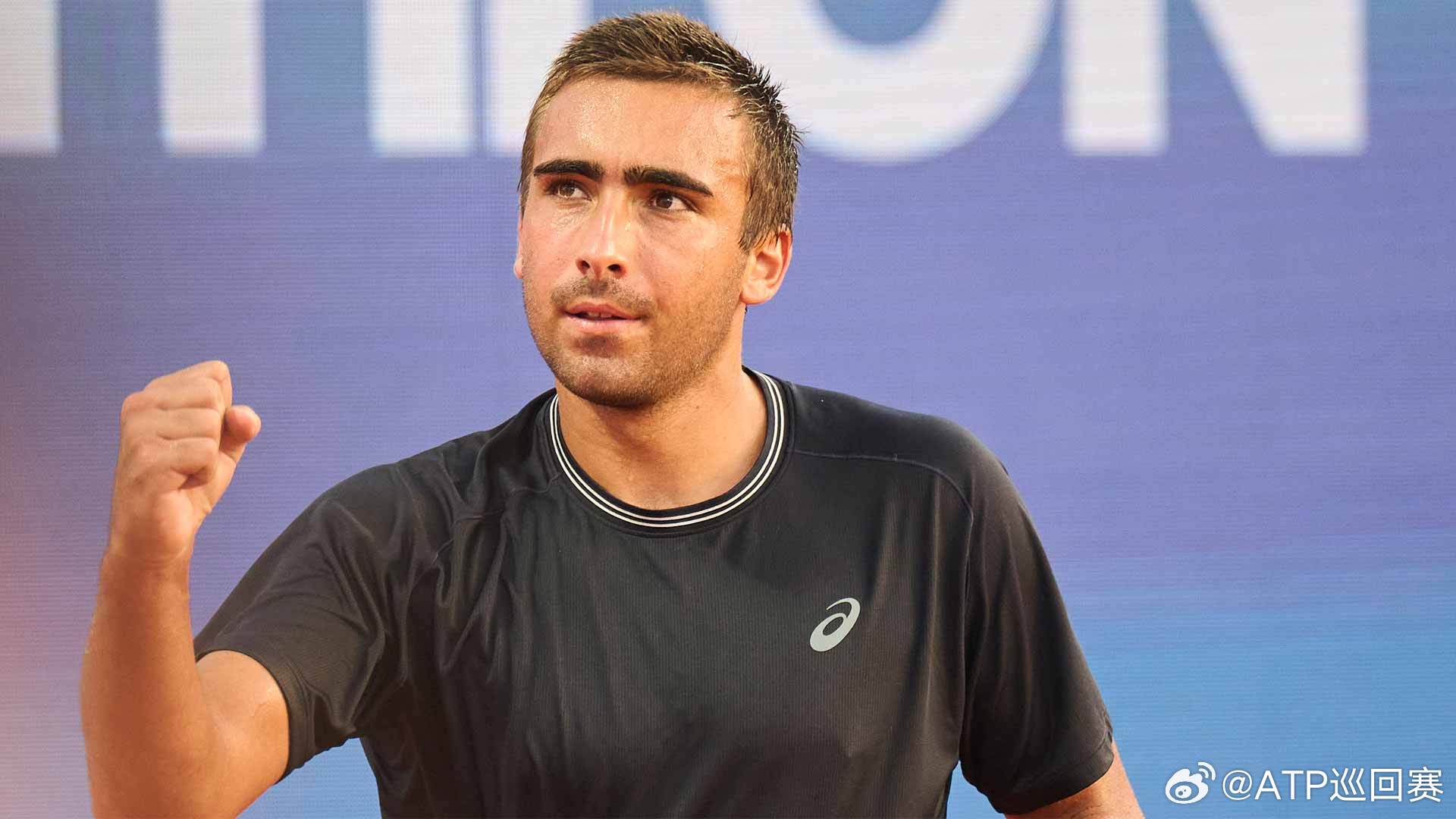 三站ATP250 周六完整赛果：格施塔德站：科利尼翁 1-6 7-6(5) 7-