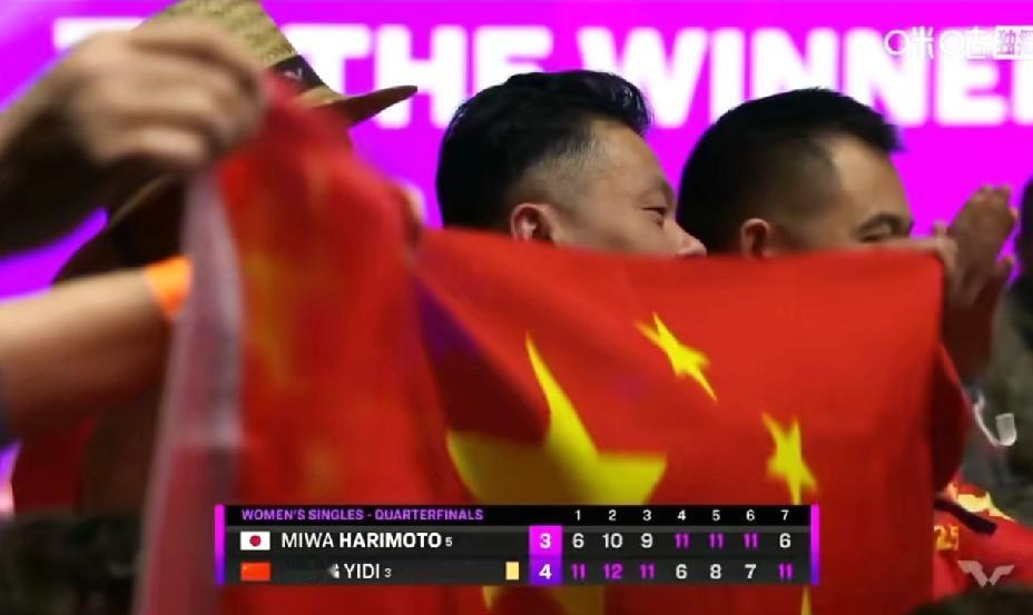 太感动了，
在蒙彼利埃冠军赛，
终于看到了那一抹红。

蒙彼利埃冠军赛，
谁和国