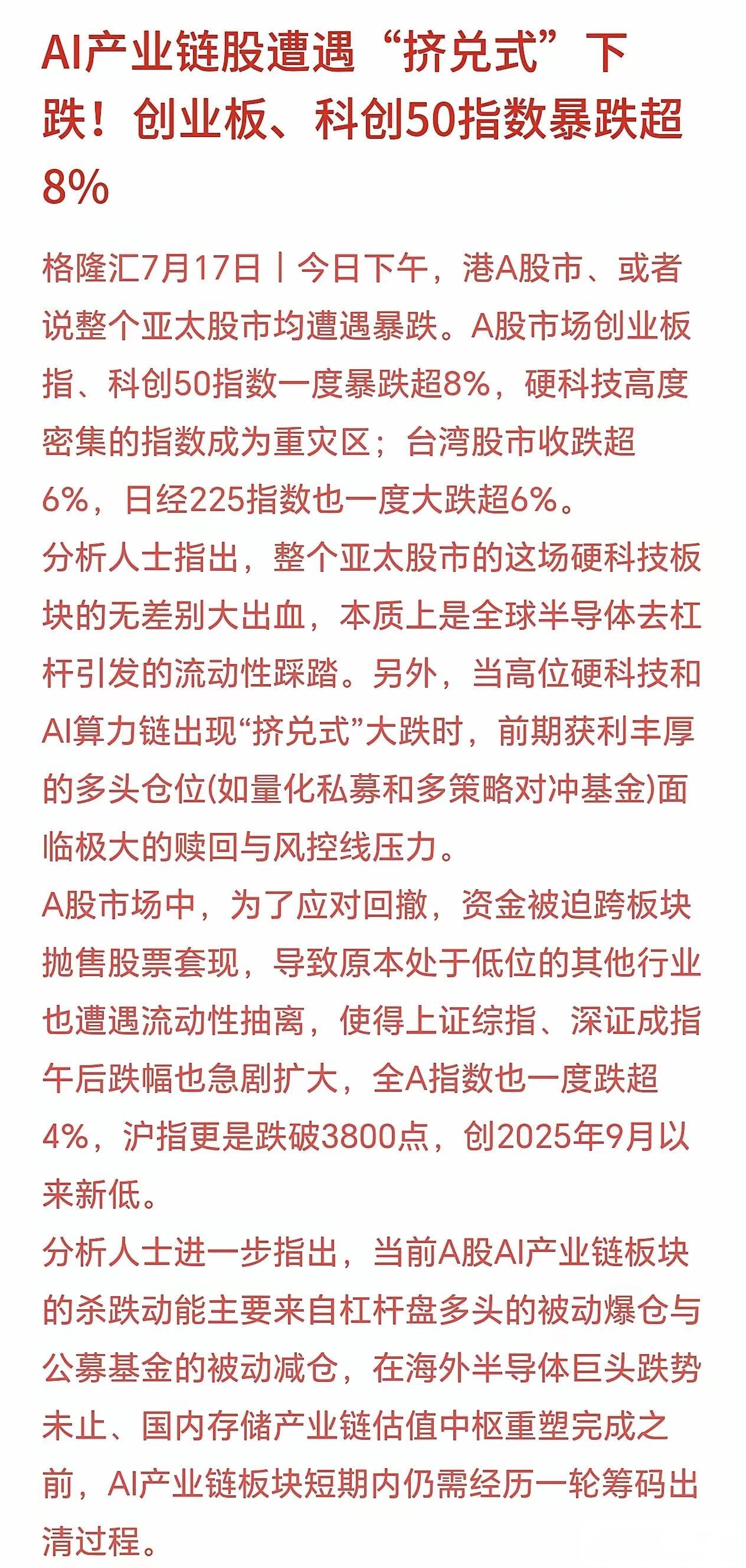 科技杠杆的黄昏：一场由流动性枯竭引发的“死亡螺旋”全复盘

“杠杆是一把双刃剑，