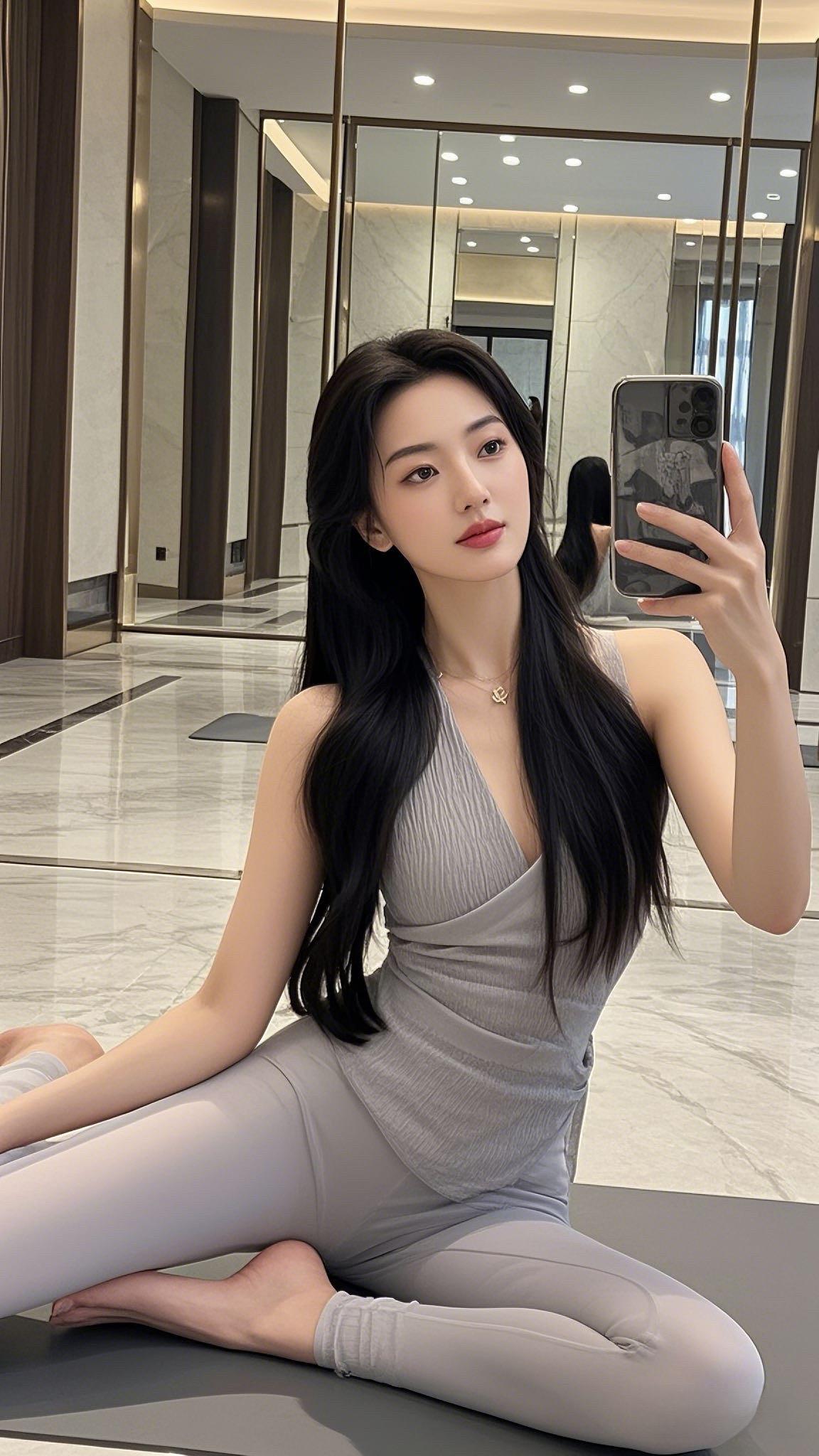 #清纯甜美