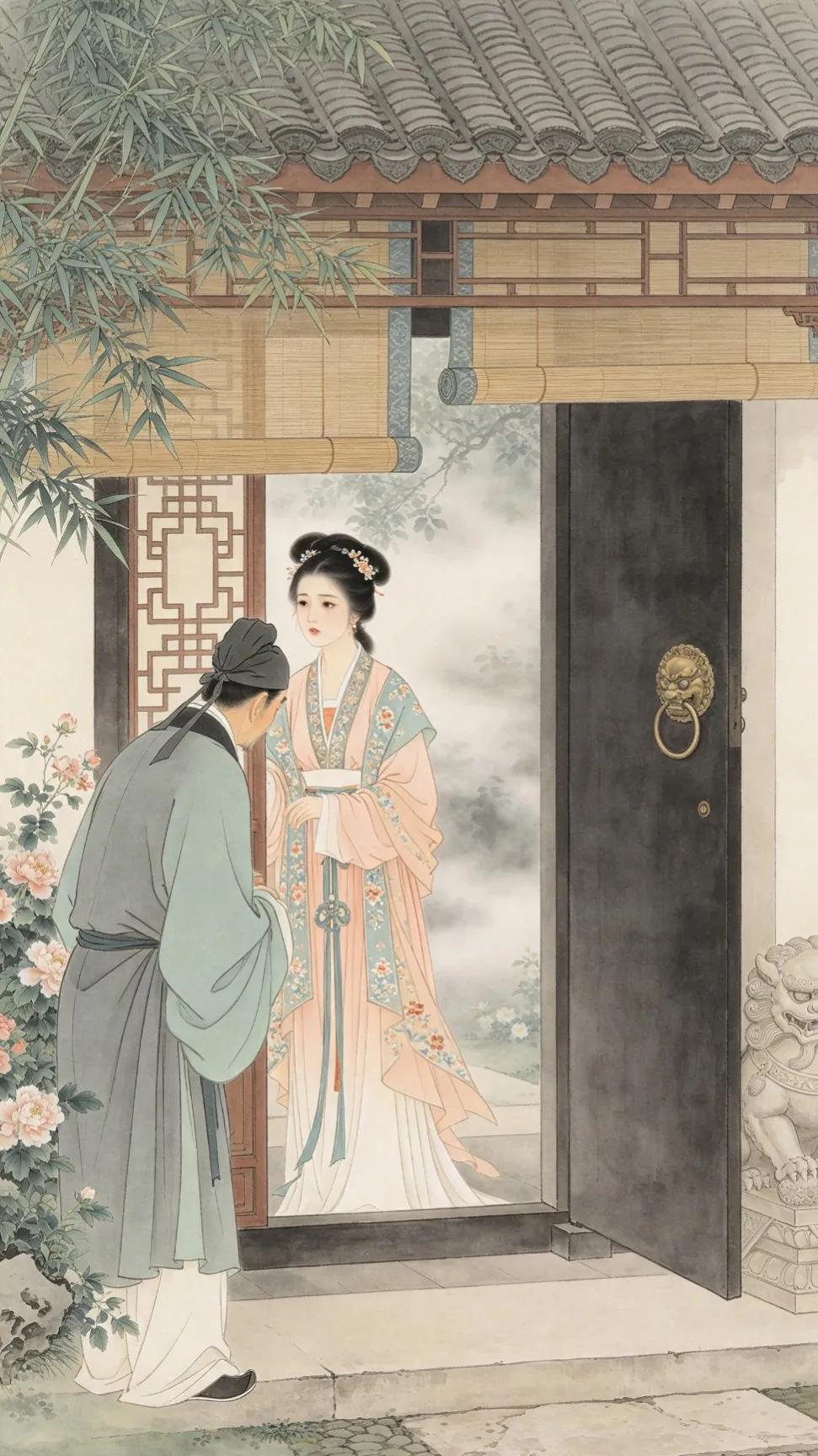你说西门庆的随从是不是故意要告诉潘金莲偷偷娶了三姨太的呢？这事似有蹊跷。
西门庆