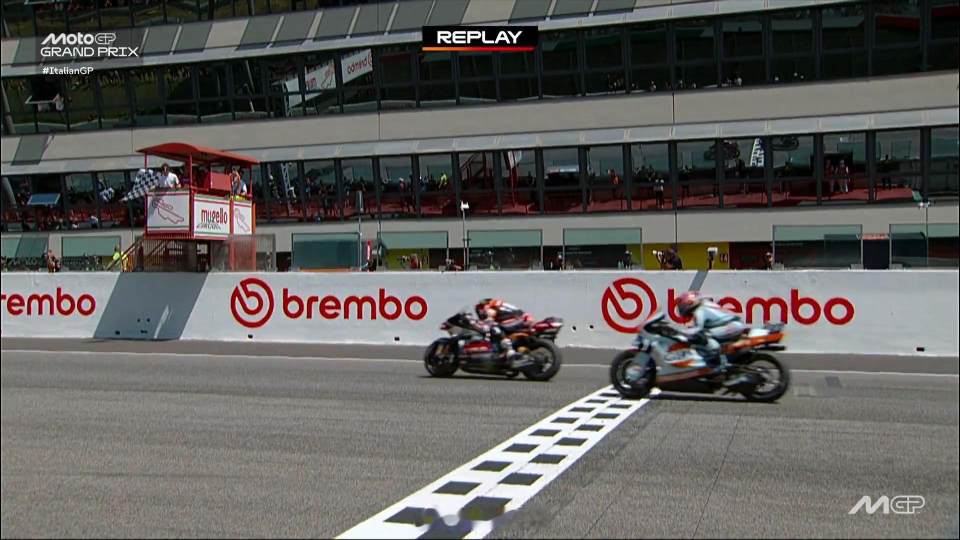 小椋蓝只差了0.034秒motogp