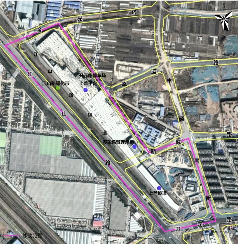 郑州地铁这座停车场停工好久了！
经过郑州惠济区江山路开元路交汇处的朋友，都会被路