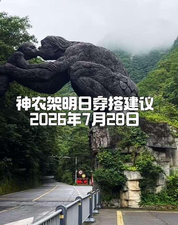 神农架明日穿搭建议｜2026年7月28日
7月28日｜神农架天气+穿搭出行指南?