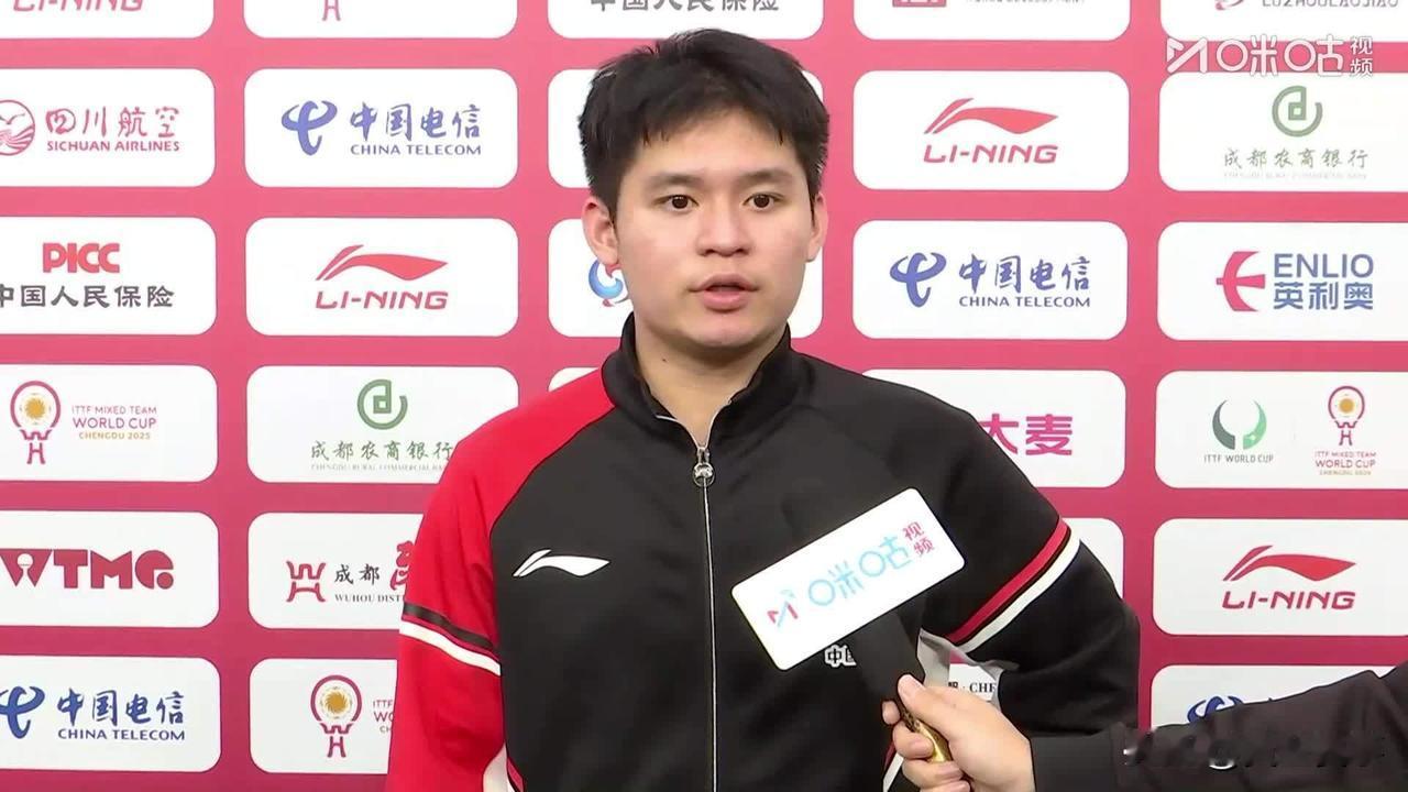 一针见血，多哈冠军赛男单1/4决赛，林诗栋4-2梁靖崑，赛后采访说出了关键

这