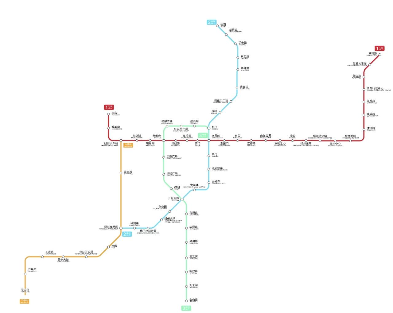 扬州首条轨道交通来了！宁扬城际最新进展速看
 
作为扬州第一条轨道交通线路，宁扬