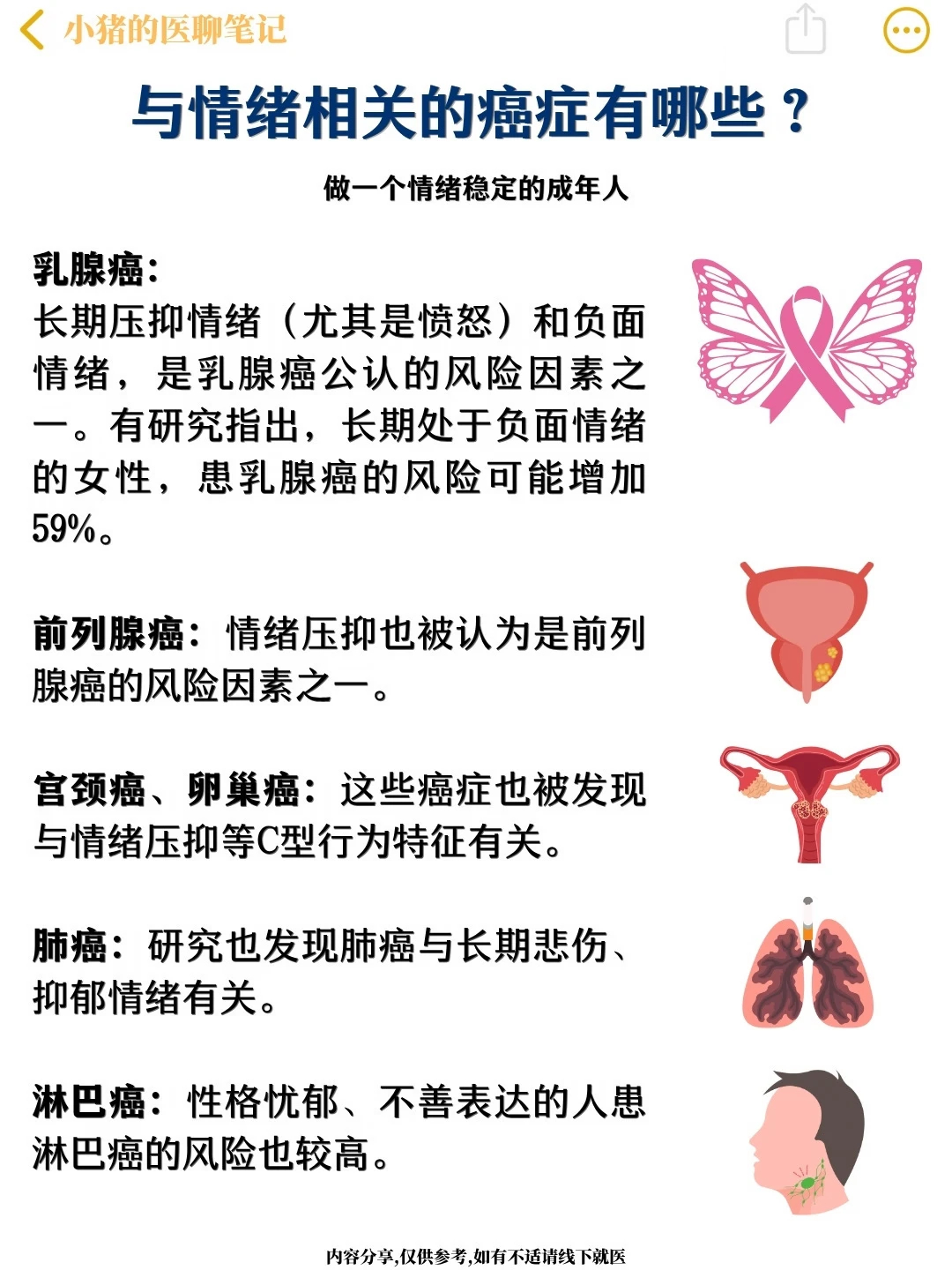 8类女性更容易患乳腺癌这8种癌症都是情绪惹的祸？ 