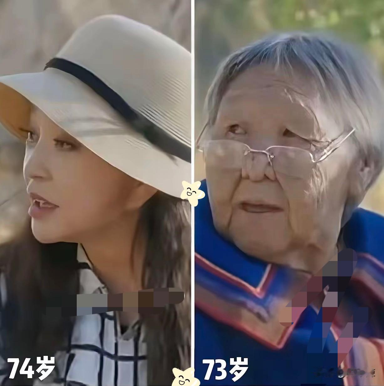 这个姥姥应该挺烦的，
不是因为自己比刘晓庆显老，
她最烦的估计是，自己还没有明确