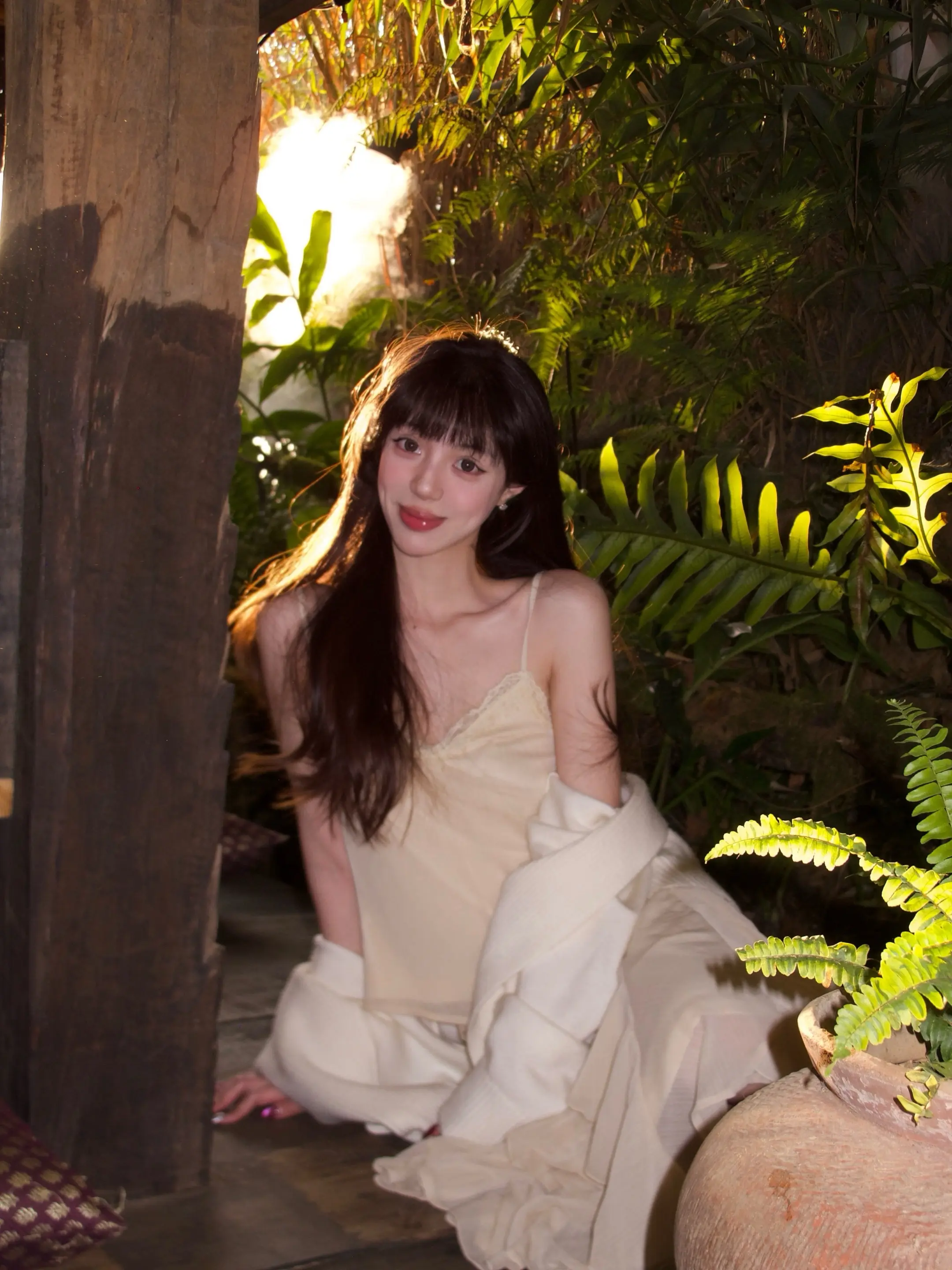 落在身上的风和光都是大自然的印记。