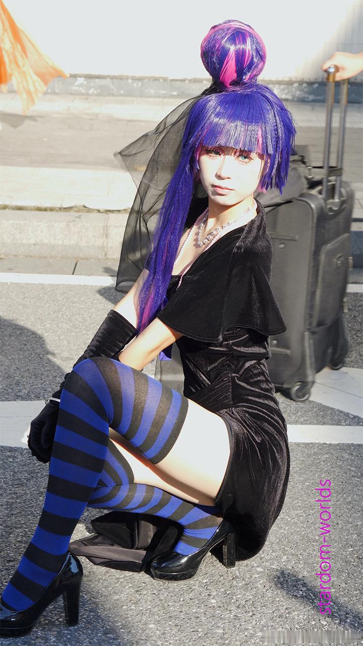 CICF2025 吊带袜天使 史朵巾 cos 广州漫展 