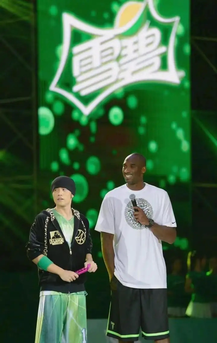 相遇即是缘！科比KobeBryant周杰伦 ​​​