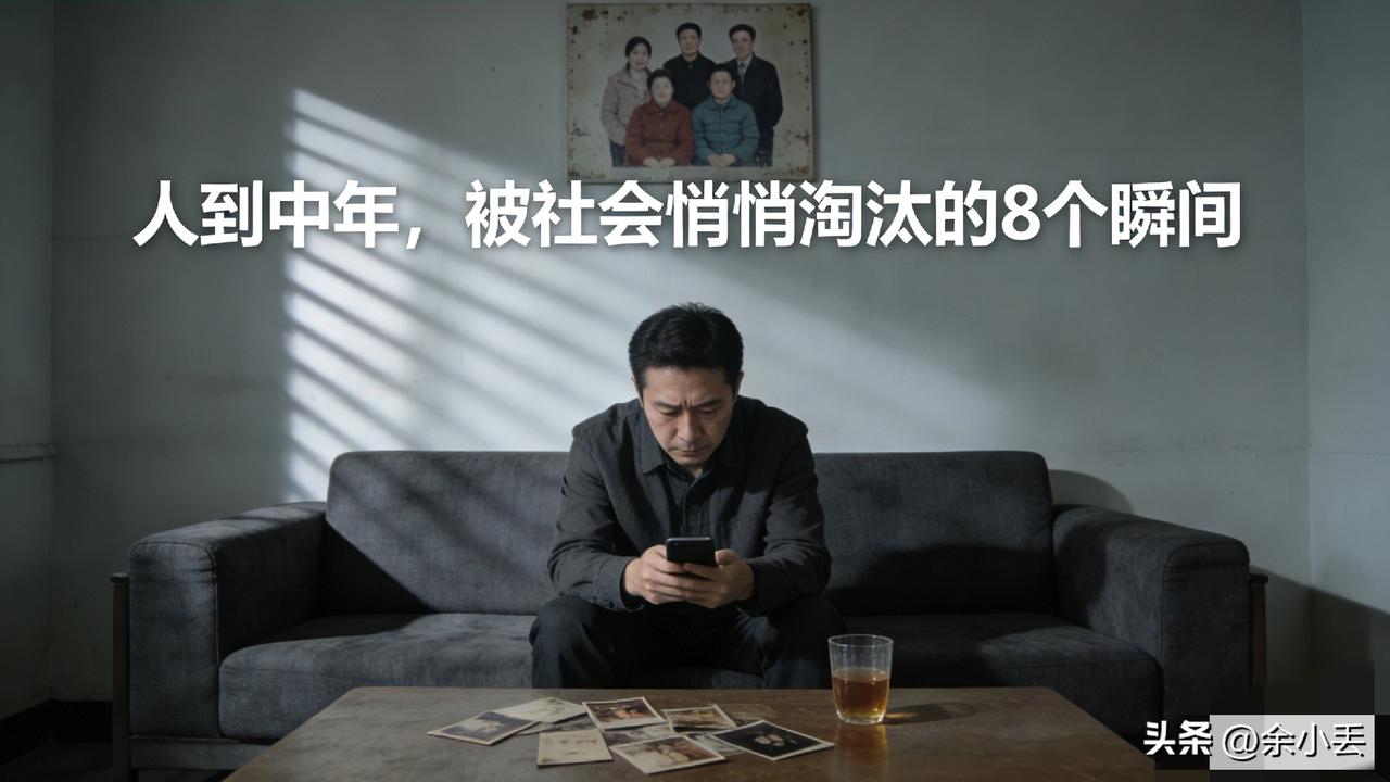 人到中年，被社会悄悄淘汰的8个瞬间，太扎心了
 
人到一定年纪，最怕的不是没钱，