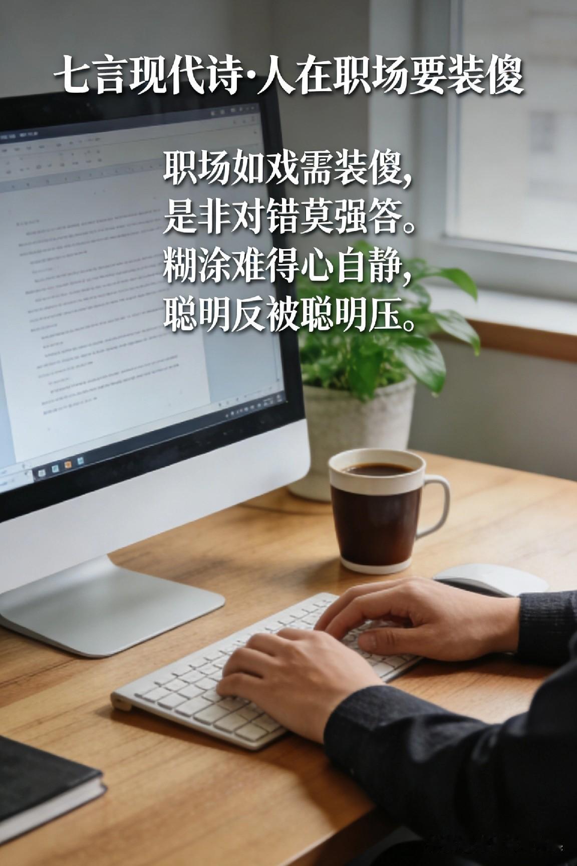 职场混得好的人，从来都不是最聪明的那个。
太较真，容易得罪人；太清醒，容易被孤立