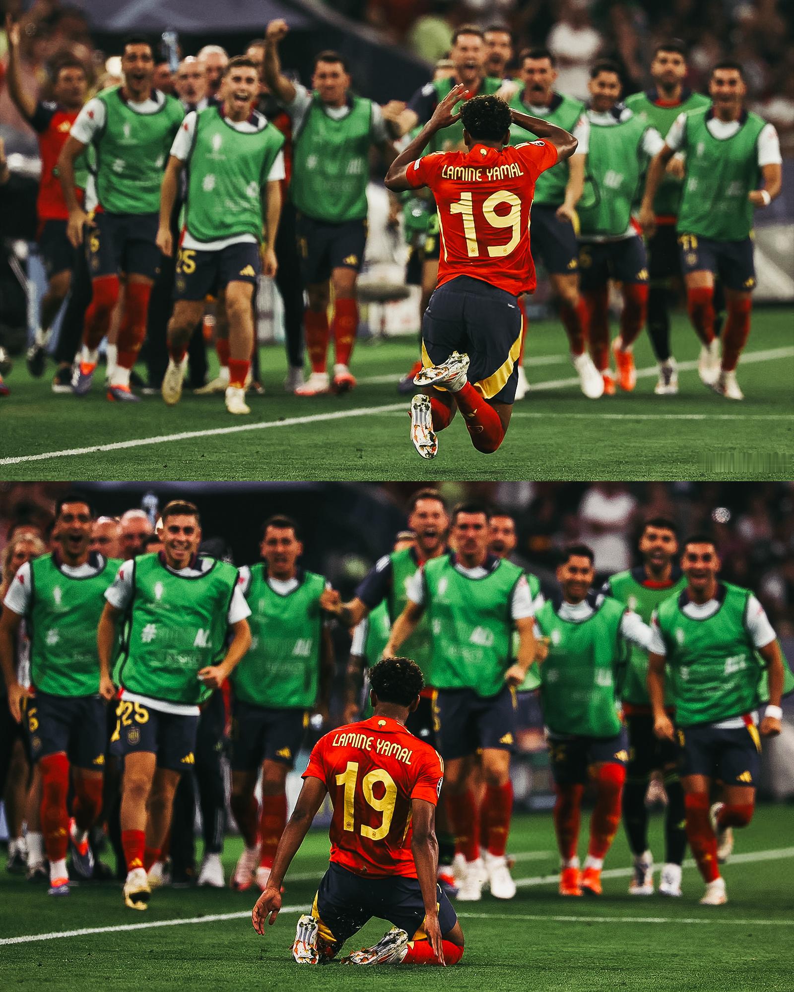 西班牙，迎接他们狂奔而至的未来！🇪🇸#西班牙vs法国##欧洲杯##亚马尔世界