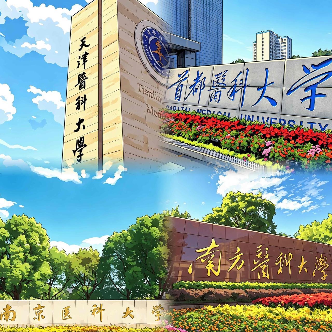 哪一所医科大学最拉？
天津医科大学是医科类学校唯一的211，首都医科大学和南方医