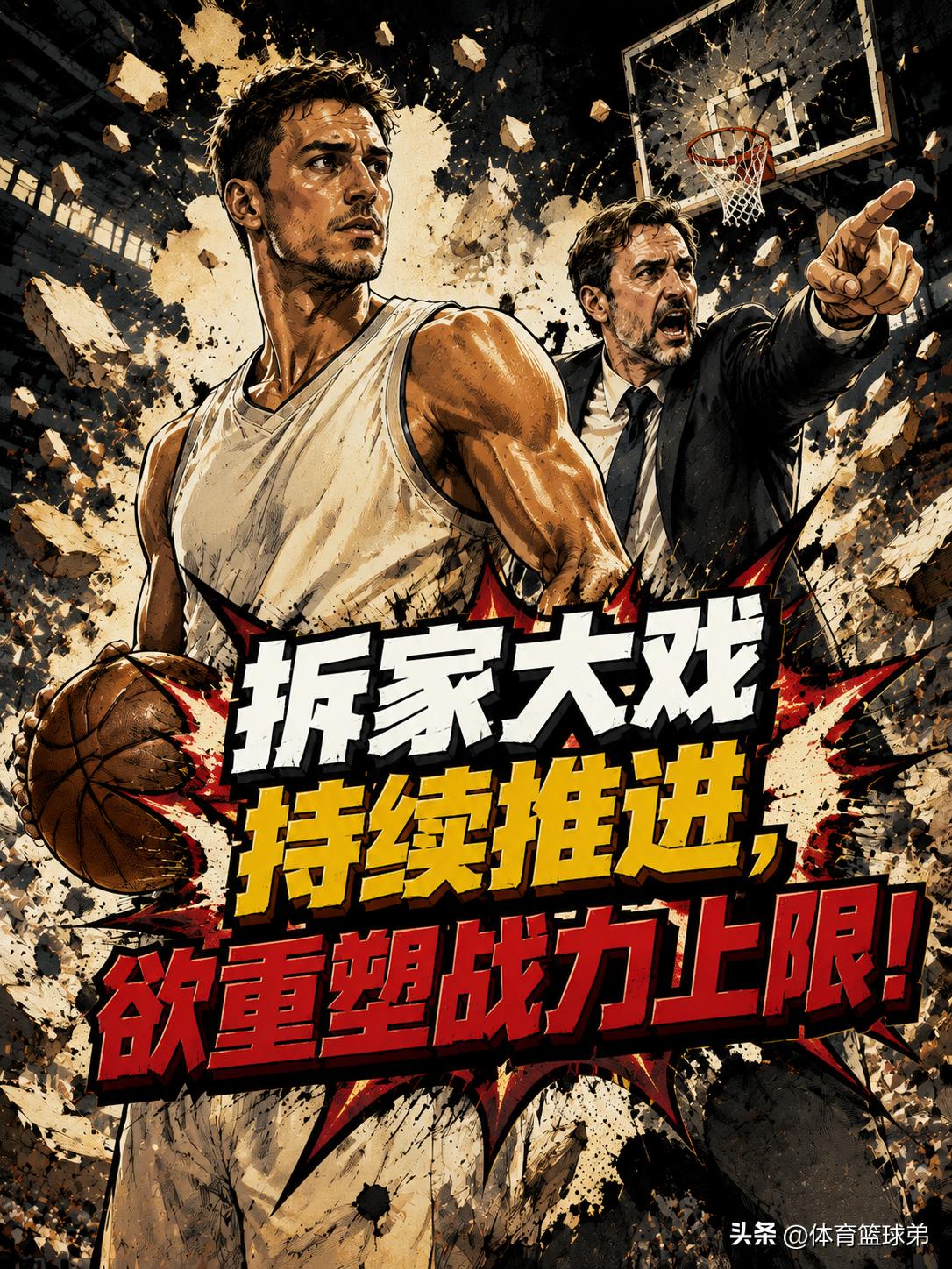 掘金队拆家大戏持续推进，为了重塑这支球队的战力上限，为了将夺冠的悬念重新找回来，