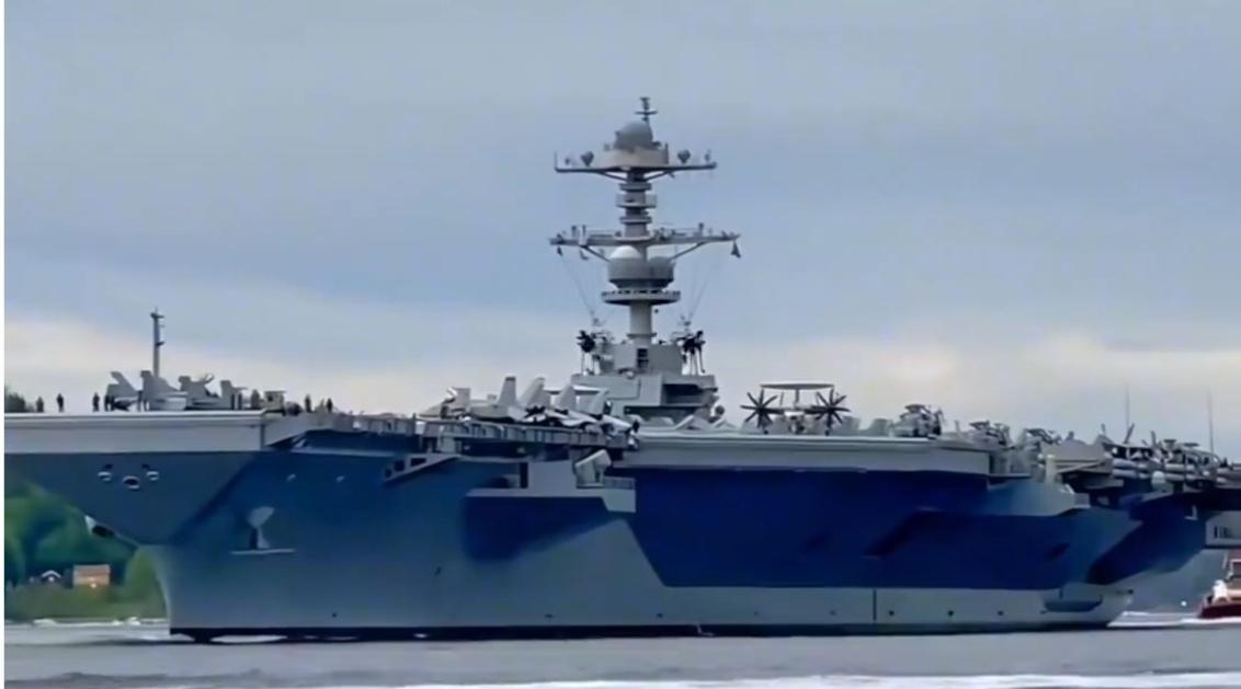 《130亿美金的新“大脑”：肯尼迪号航母首试，电磁弹射时代美国海军再添利器》
