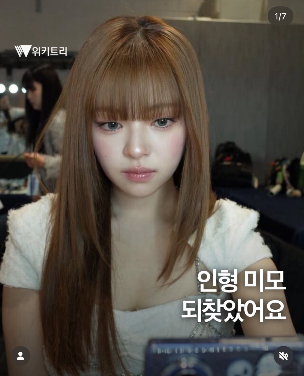 粉丝在定延Instagram照片下的评论 - 照片配文：人偶般的美貌回归 - 粉