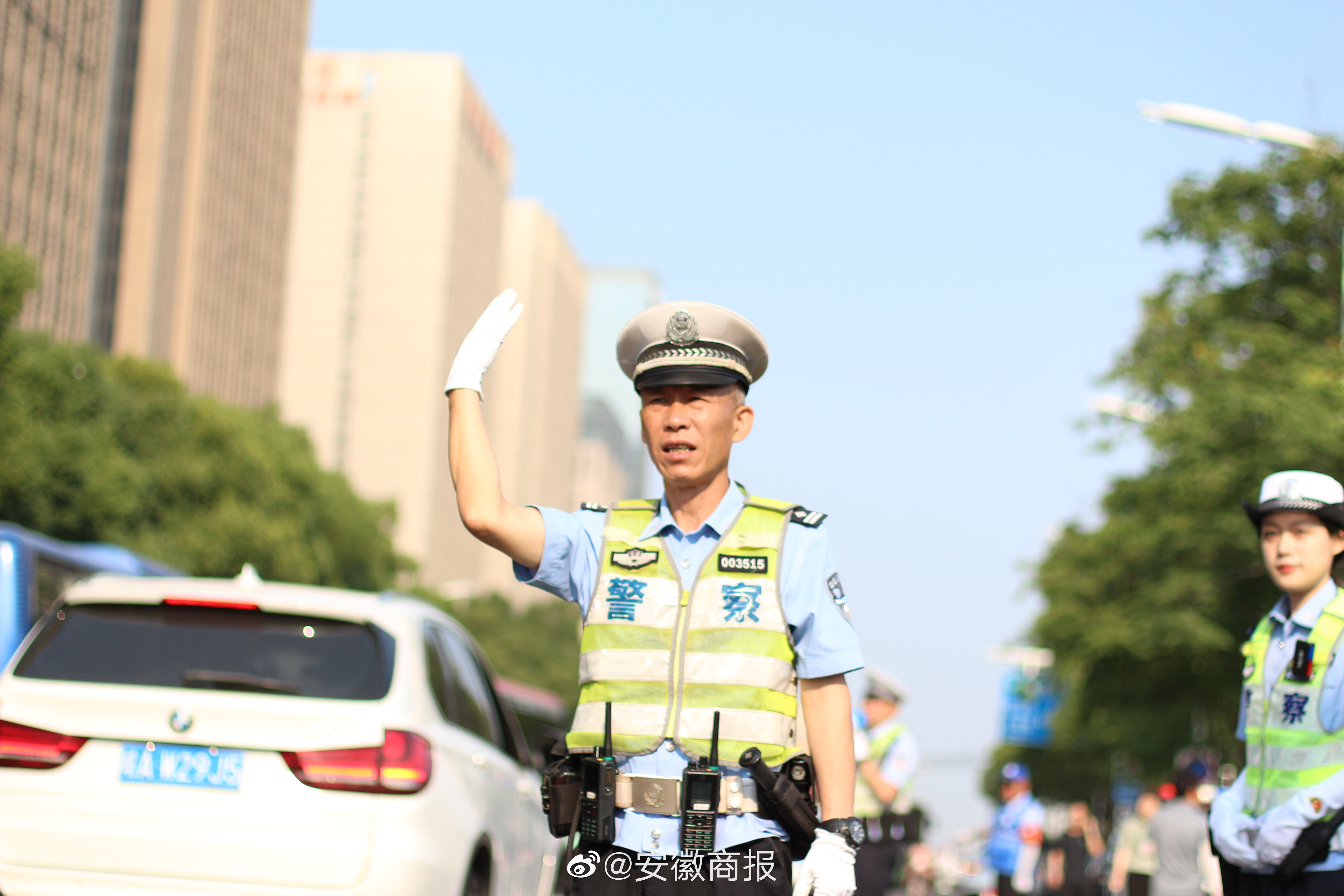【#2023年合肥中考#开考！合肥交警蓄力护航】6月14日中考首日，合肥交警经开