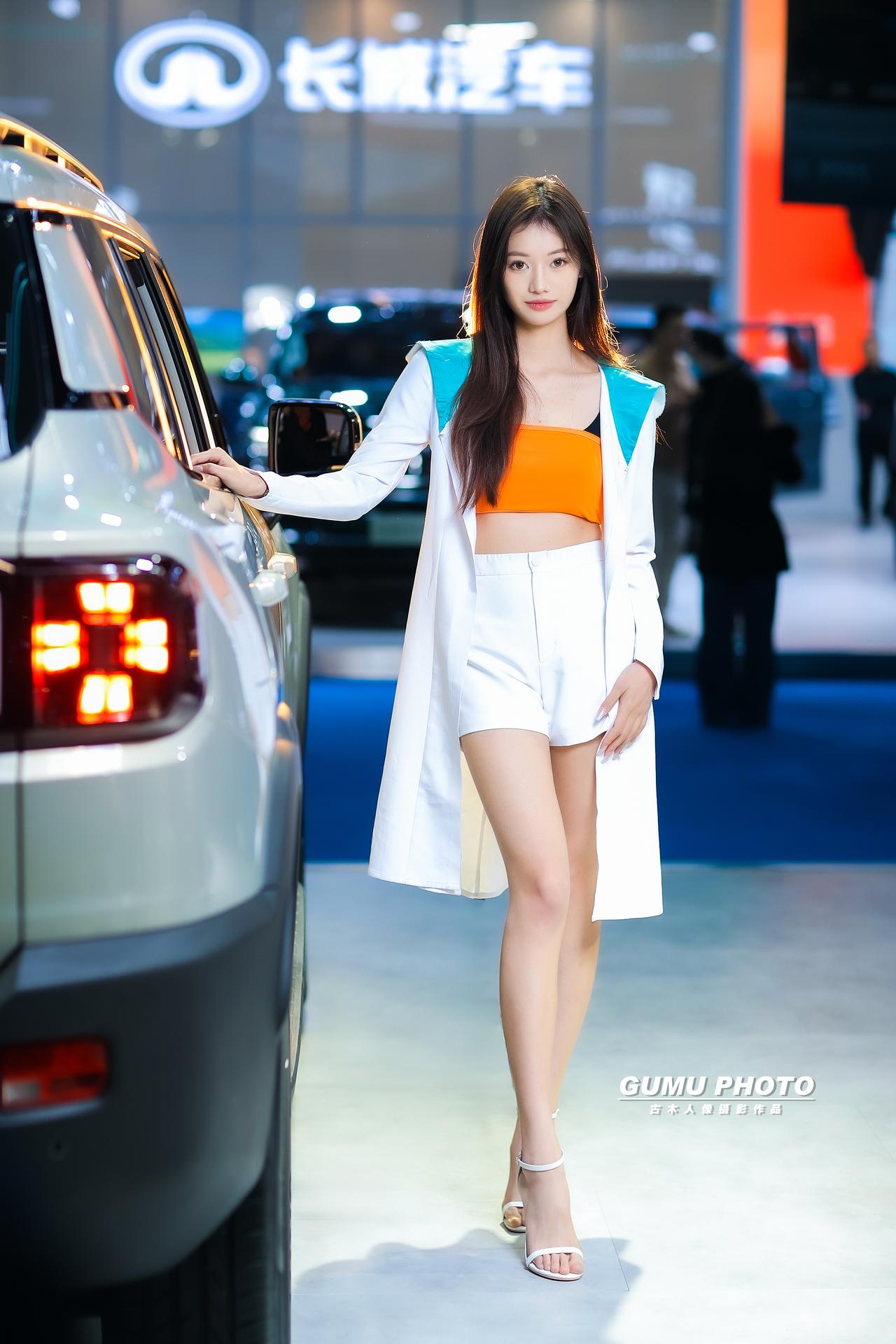 2025成都双十二车展捷途展台模特小姐姐