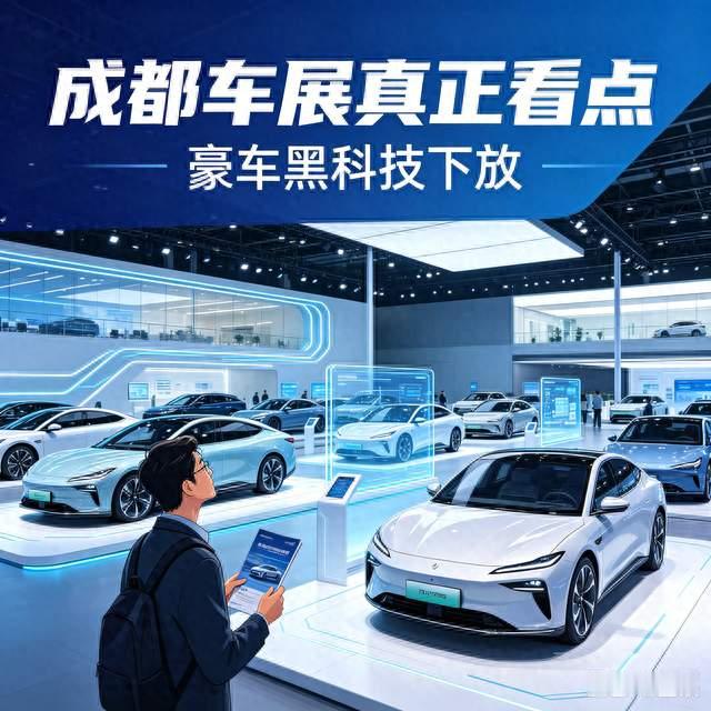 成都车展看点：豪车黑科技开始下放到普通车