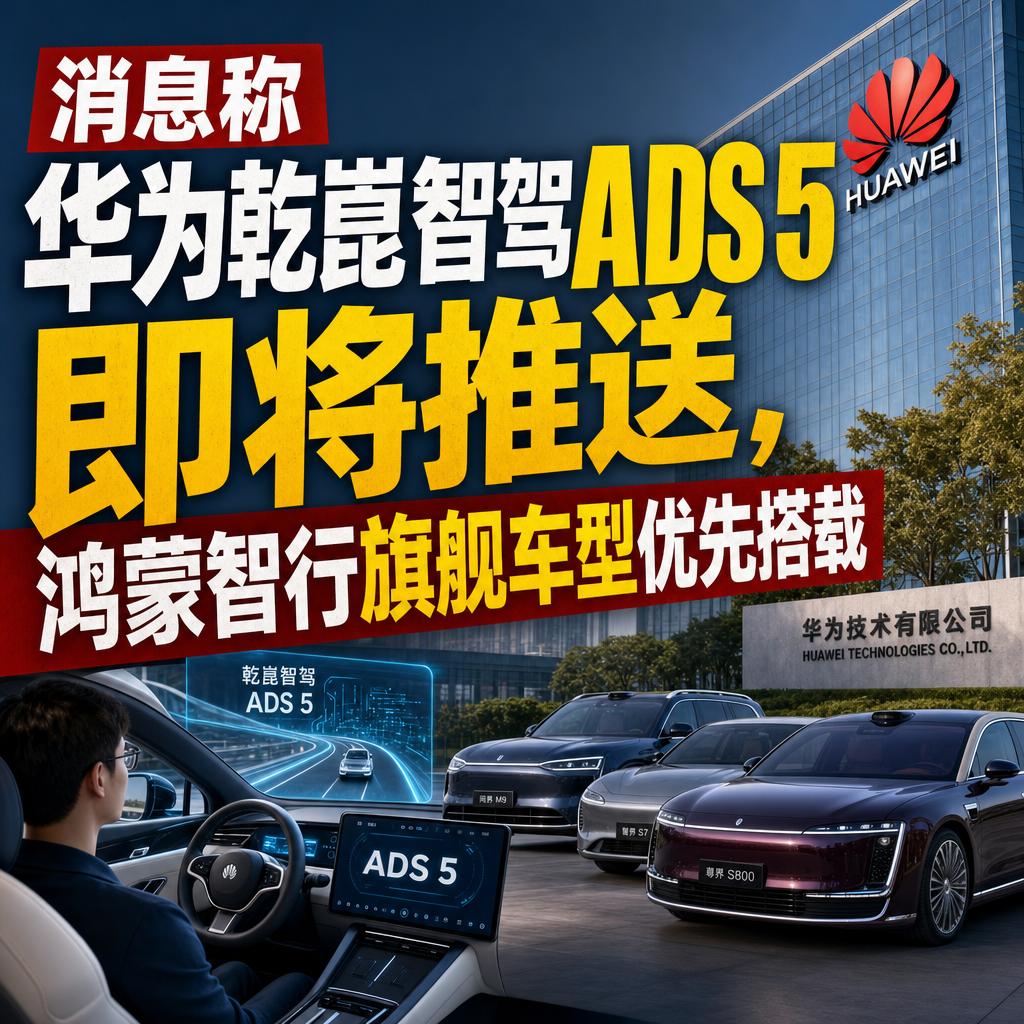很多人以为华为乾崑智驾ADS 5还停留在4月发布会的“PPT阶段”，但最新消息显