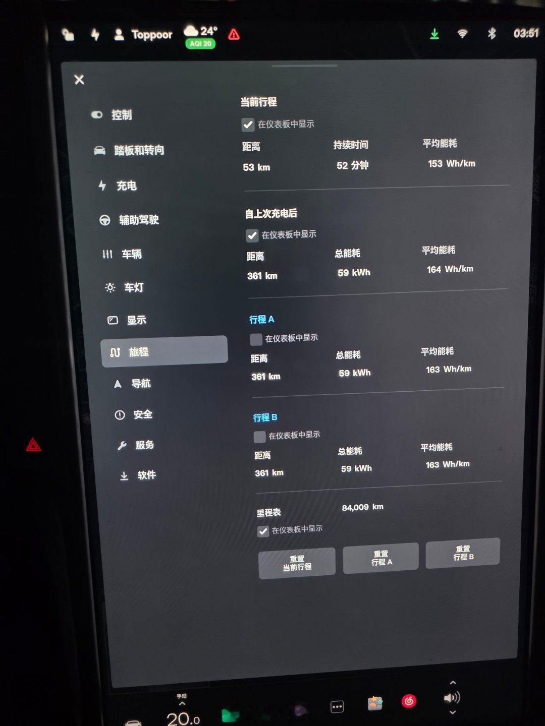 15年Model S 70D交出惊人答卷2015款70D测试流程：路线：上海→嘉