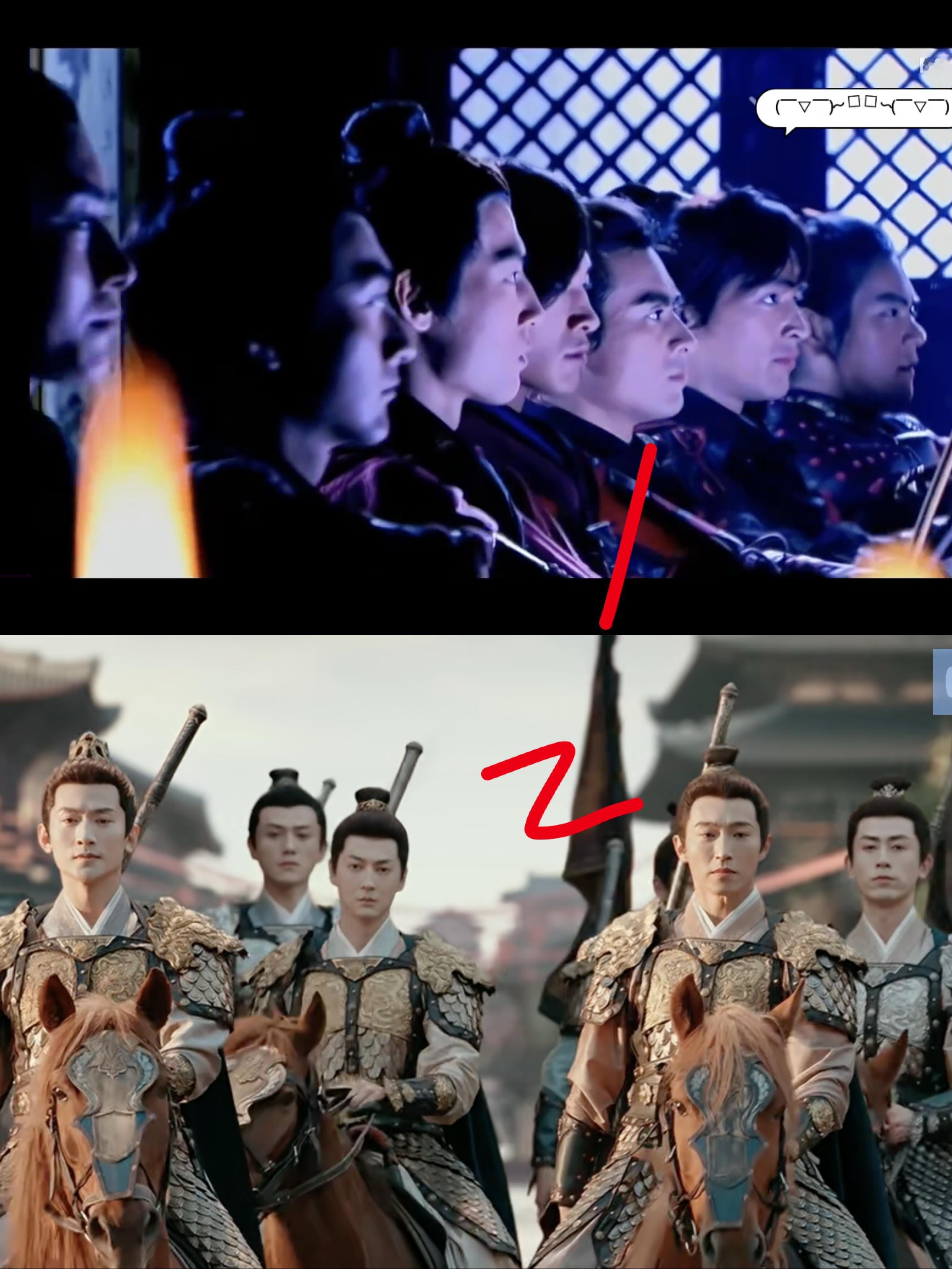 同样是电视剧七子设定，以前的不管男女角色都好有辨识度，现在的真的感觉都一个样 ​