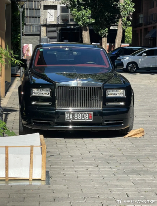 哪个使馆的车？第一次见！ ​​​
