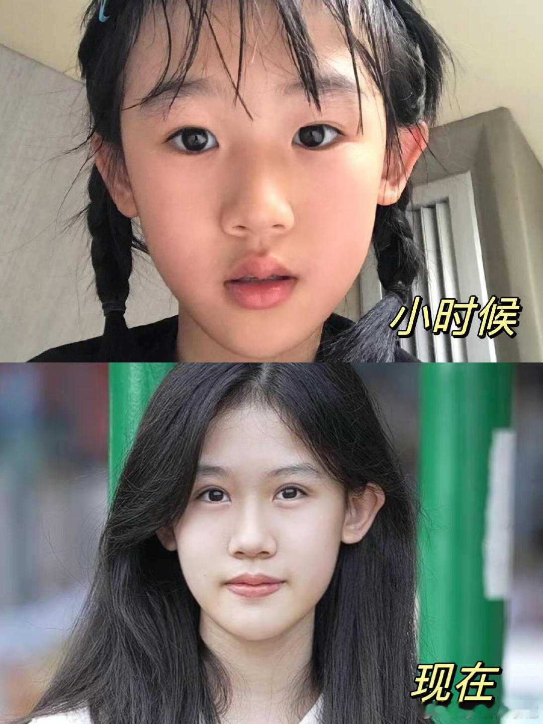 #贝儿双眼皮##陆毅女儿双眼皮#  有网友觉得陆毅女儿双眼皮有变化，你觉得呢？​