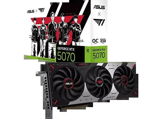 T1 与 ASUS 联名，「RTX 5070」「RTX 5060 Ti」将于 7