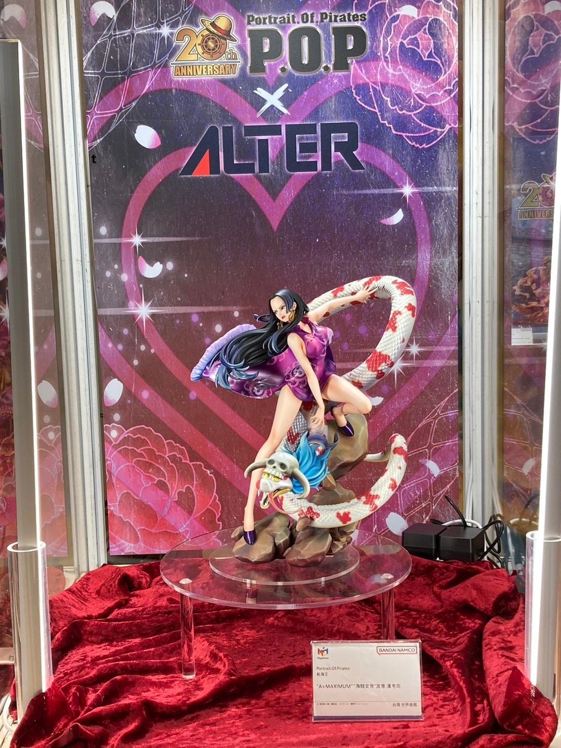 ALTER×P.O.P “A-MAXIMUM”女帝波雅·汉库克手办上色版首次展出