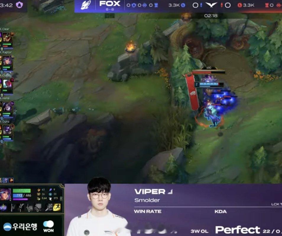 #英雄联盟S14# #2024LCK# #英雄联盟# 3场不败0死！Viper选