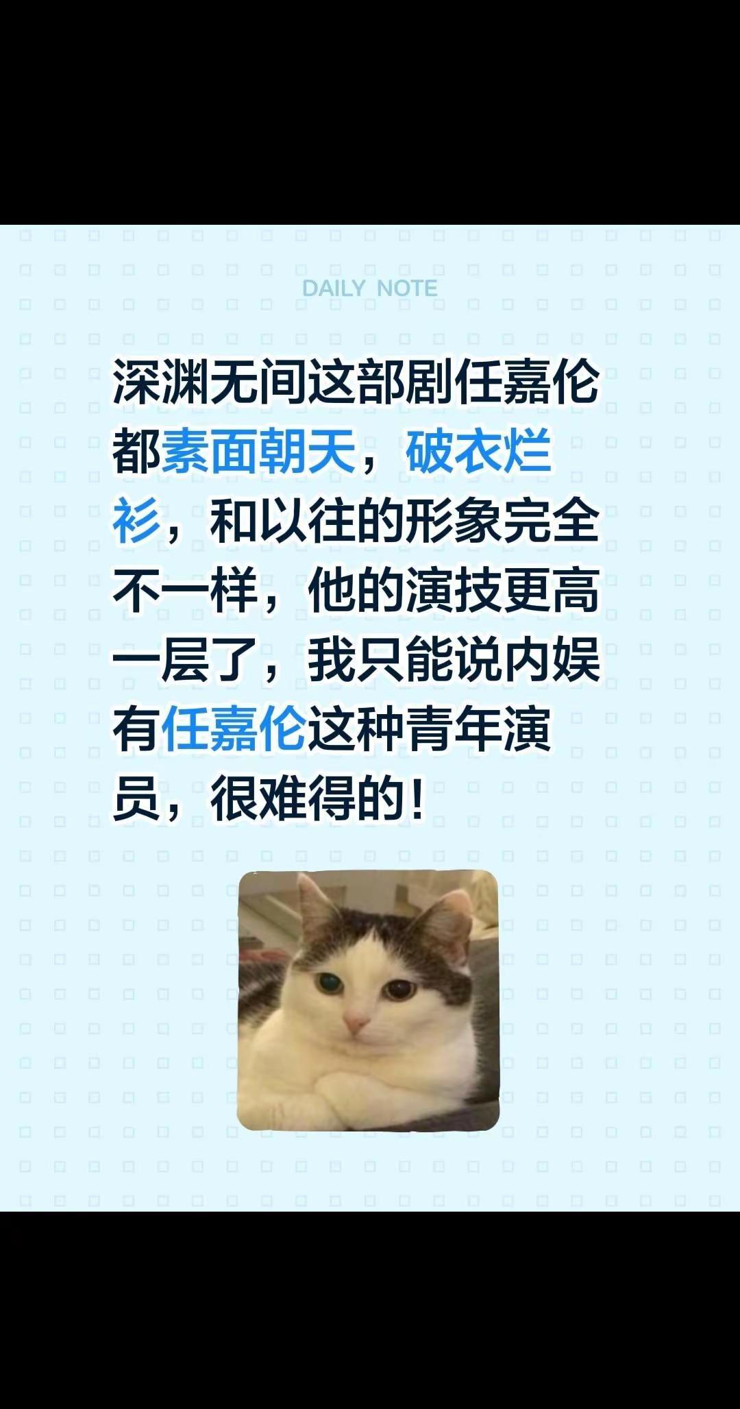 深渊无间这部剧任嘉伦都素面朝天，破衣烂衫，和以往的形象完全不一样，他的演技更高一