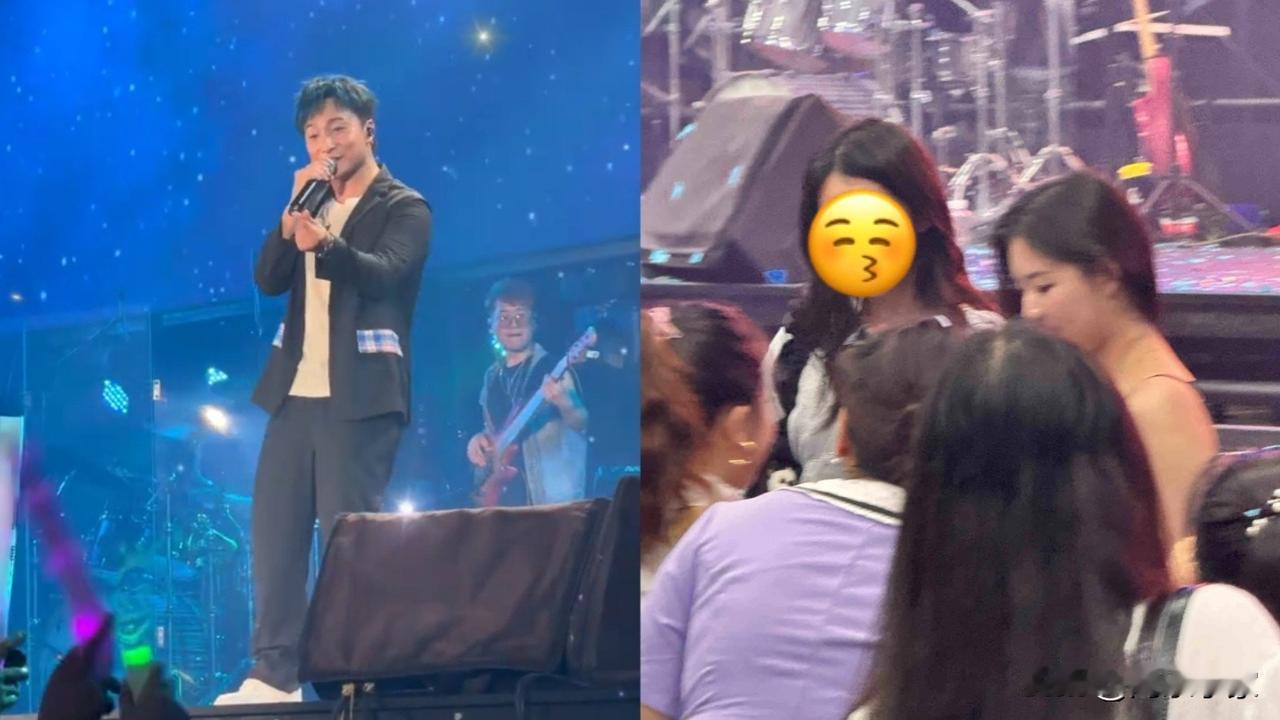 方力申佛山个唱女友激罕现身放闪　唱《十分·爱》网民竟好奇问...
方力申（小方）