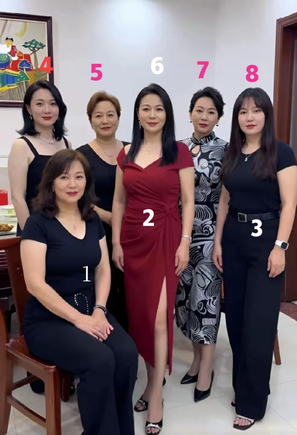 假如让你选一个做丈母娘，看面相你会选哪个？