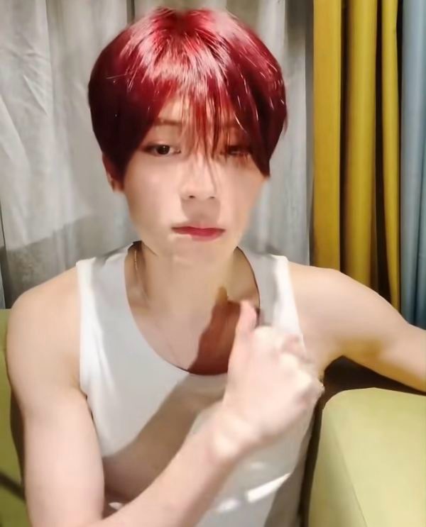 张家豪怎么换发色那么勤？也太皇了吧