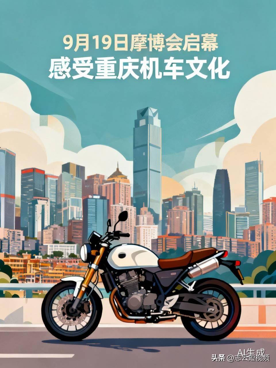 9月19日摩博会即将启幕，感受重庆火热的机车文化
听说第二十四届中国摩博会马上就