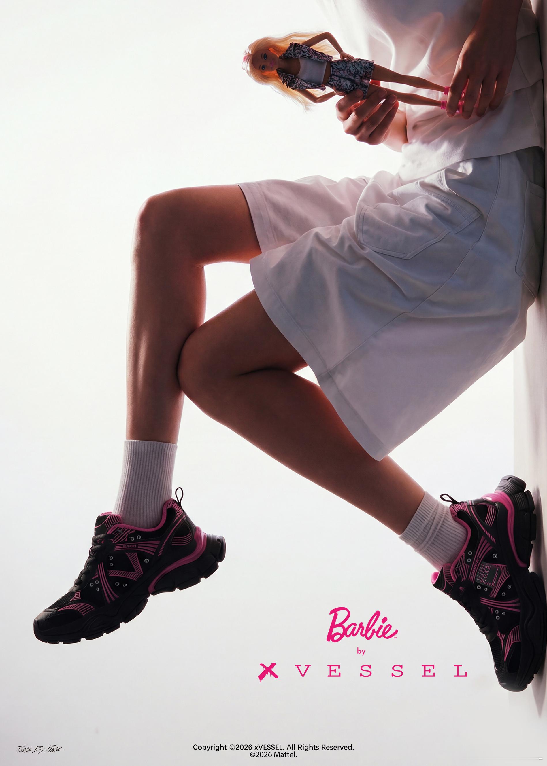 Barbie by xVESSEL 情人节限定「涟漪」即将发售❗️标志性黑粉配色