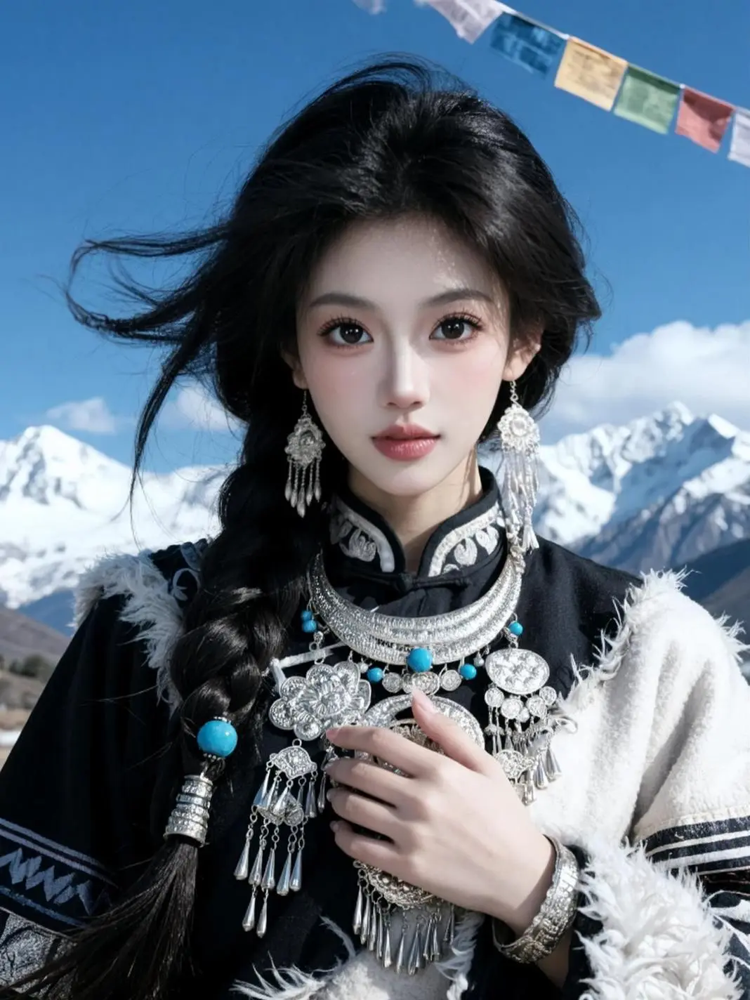 AI藏风旅拍 ai创作 写真情绪片