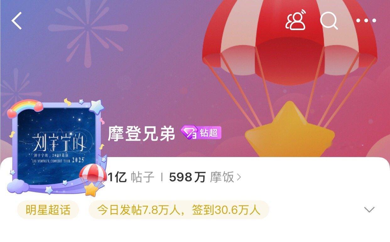 刘宇宁超话发帖破亿了，今年真的是有效播剧有效吸粉了[鼓掌] ​​​
