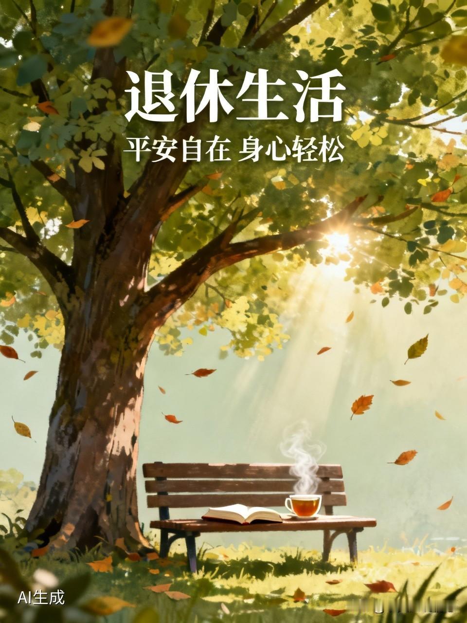 不用赶早高峰，不用盯工作消息，不用为琐事焦虑。
每天睡个自然醒，逛逛散步，晒晒太