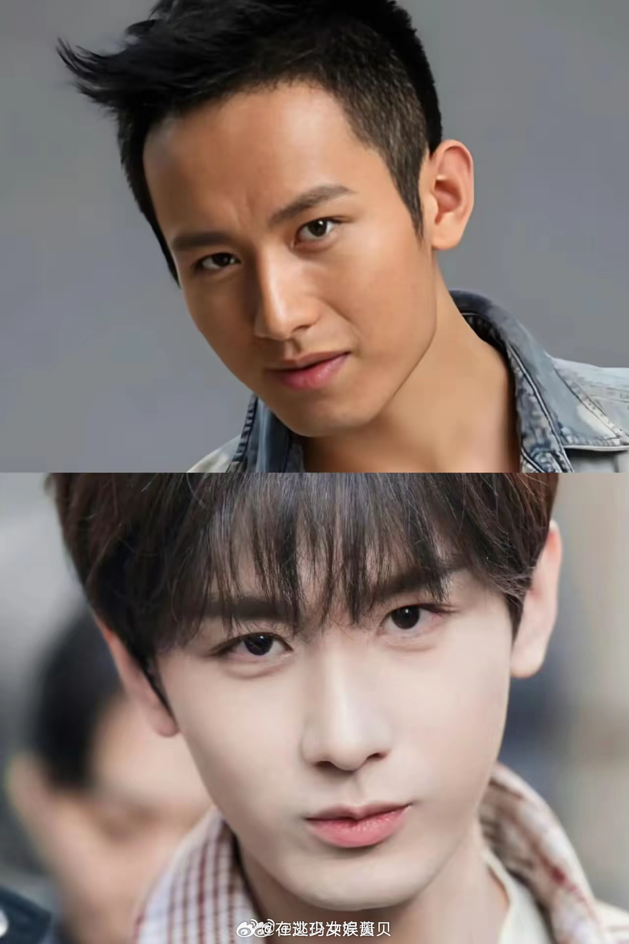 好奇，成毅怎么从上面这样的，变成下面这样的 