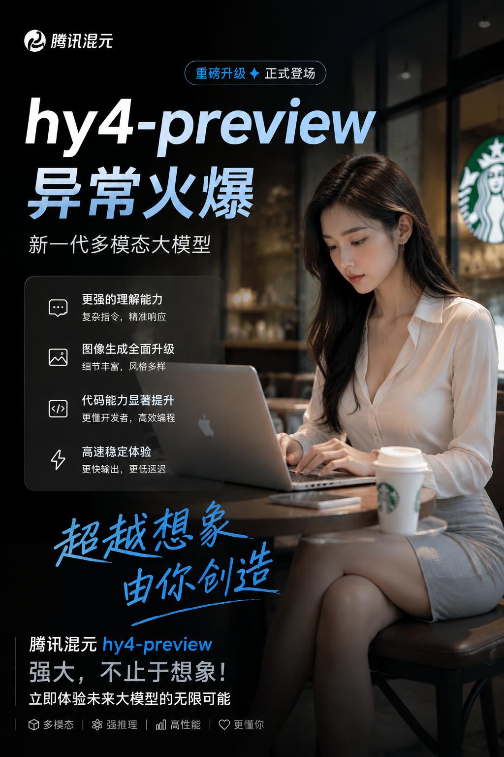 这么多人排队？腾讯 hy4-preview 有多强？
最近腾讯混元 Hy4-pr