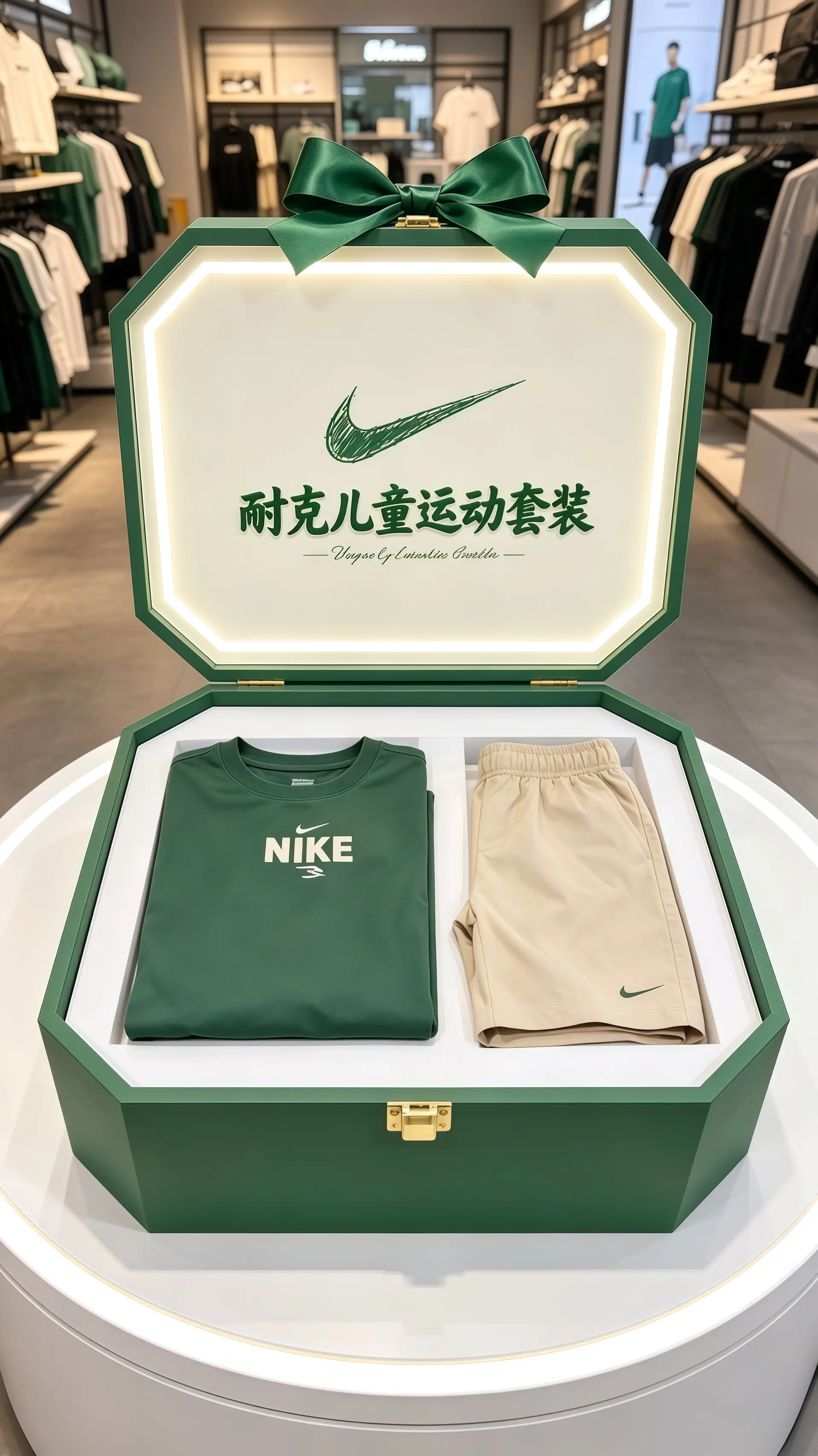 nike儿童运动套装 送给儿子的礼物 耐克kids 儿童运动T恤 ni...