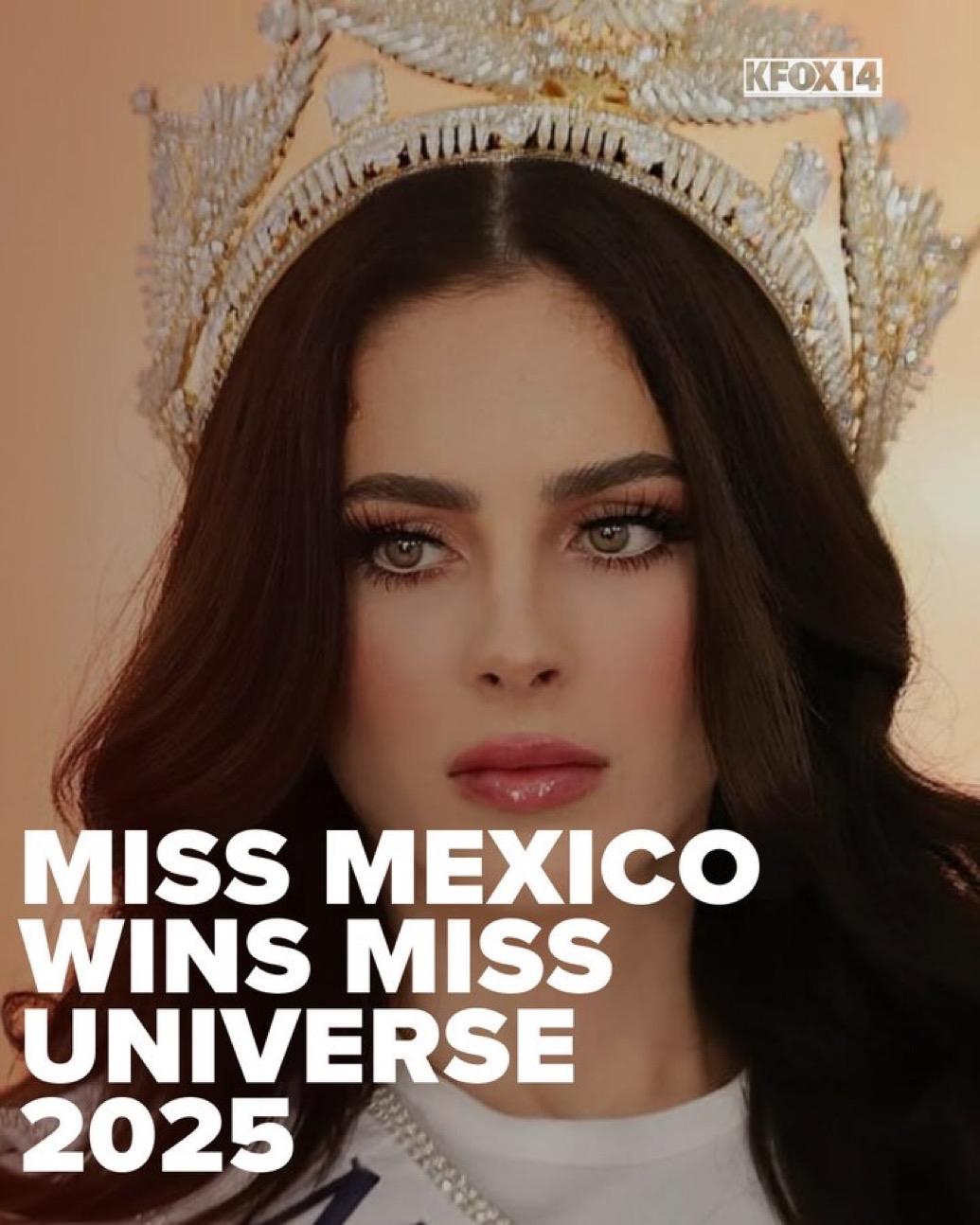 25岁的墨西哥小姐法蒂玛·博世Fátima Bosch于11月21日在曼谷荣膺2